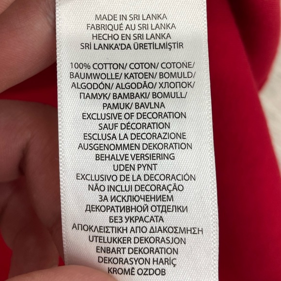 Red Ralph Laure Polo Shirt (M) - Picture 8 of 8